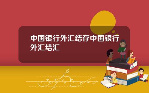 中国银行外汇结存中国银行外汇结汇